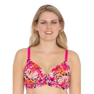 No Boundaries Womens Flex Wire T-Shirt Bra with Stretch Cup Size 40DD